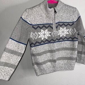 BOYS HOLIDAY KNIT SWEATER